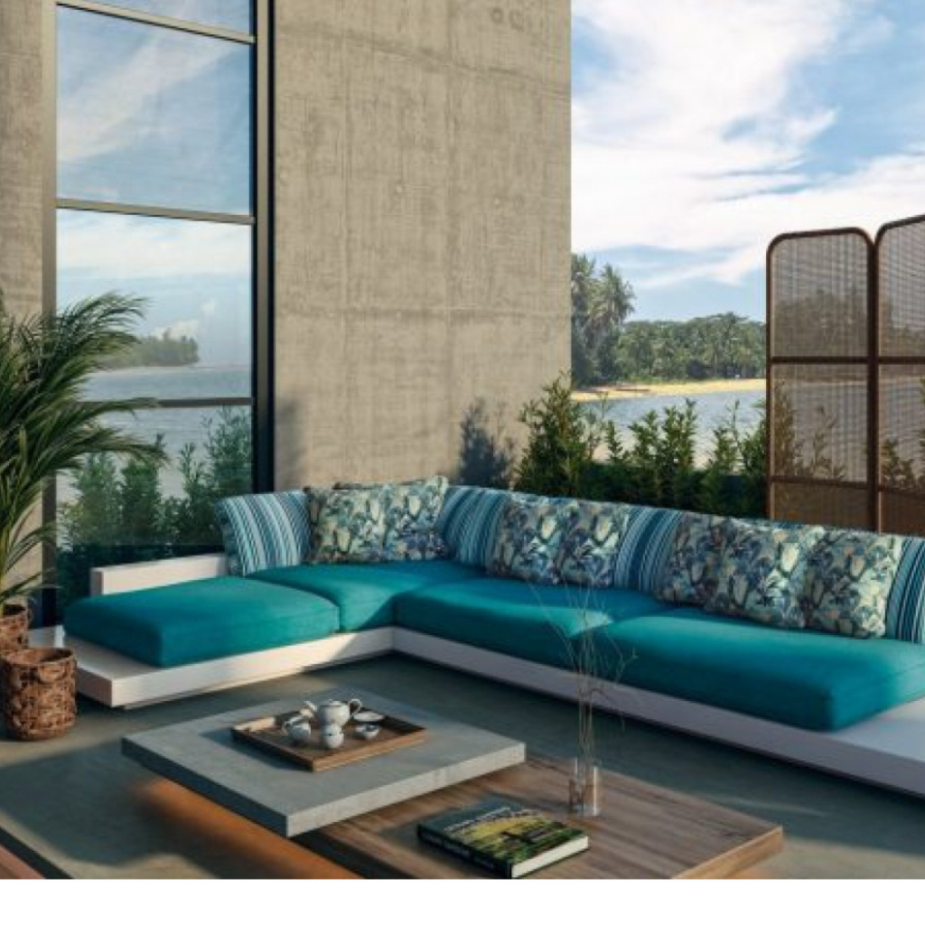 Stripes Ilhabela Azul Outdoor
