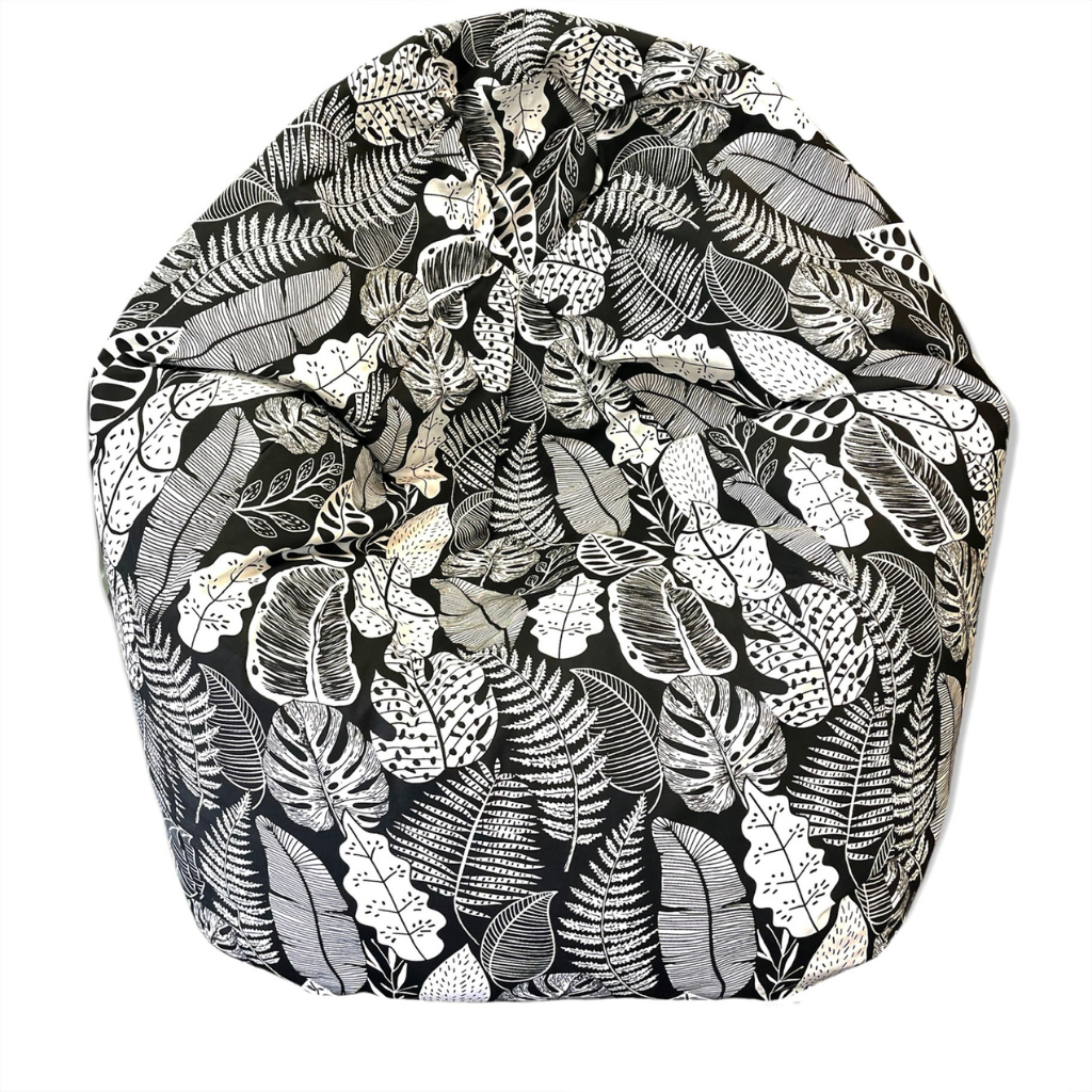 Botanical Monsteras Preto Outdoor