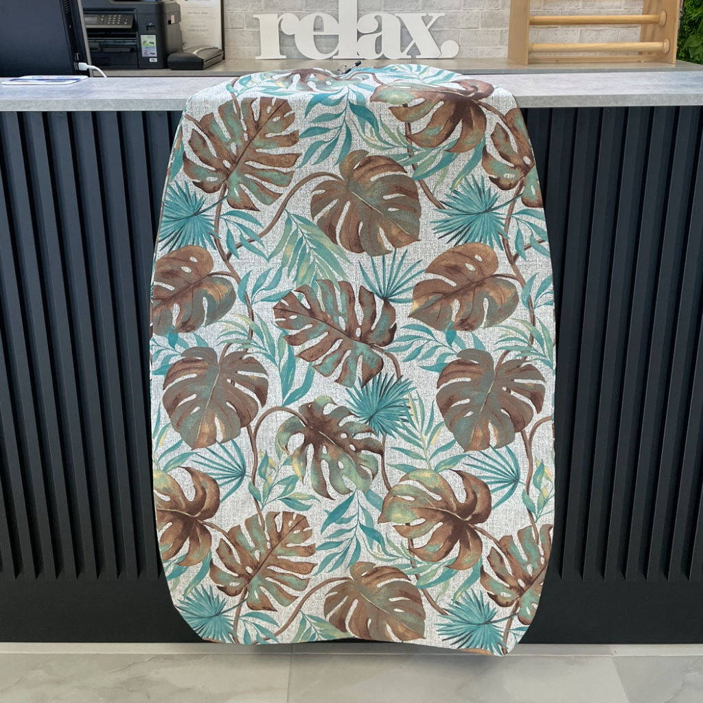 Botanical Monsteras Turquoise Outdoor