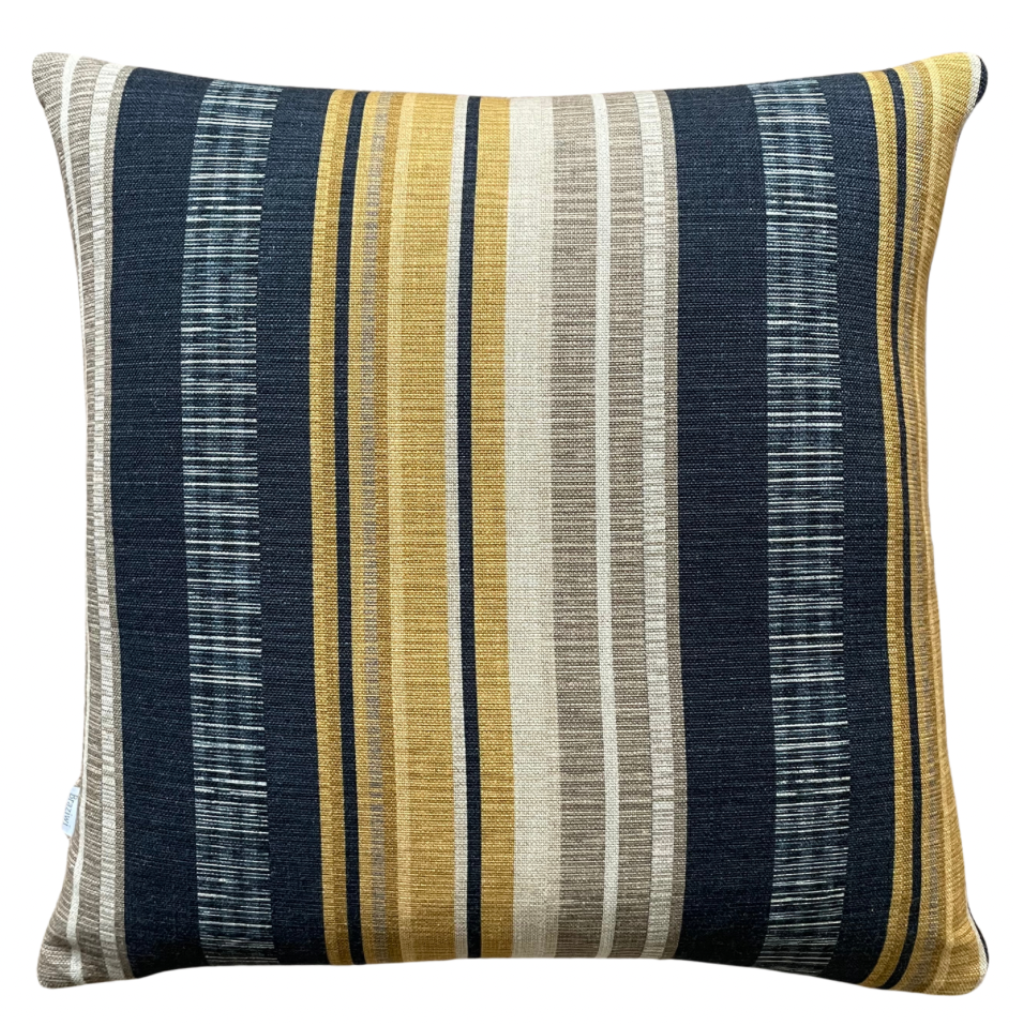 Stripes Navy/Gold Indoor