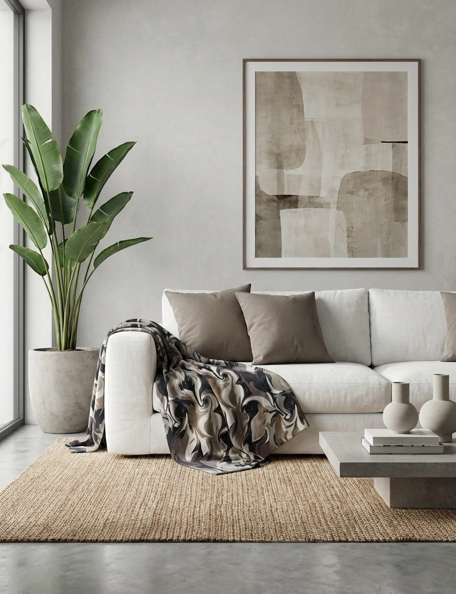 Brushstrokes - Chocolate