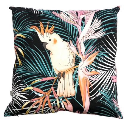 Botanical Cockatoo Pink Outdoor