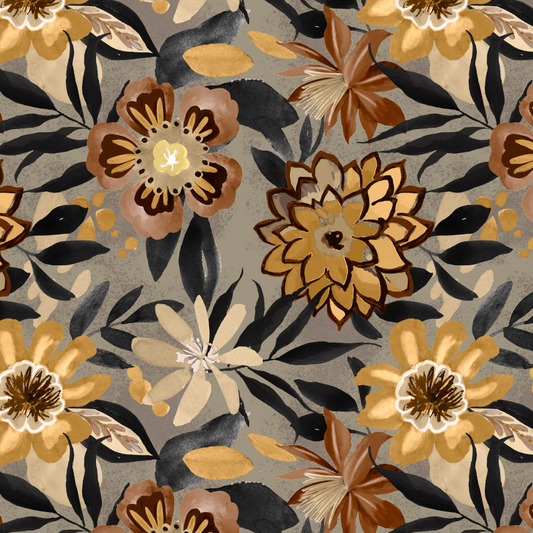Gold Dahlias