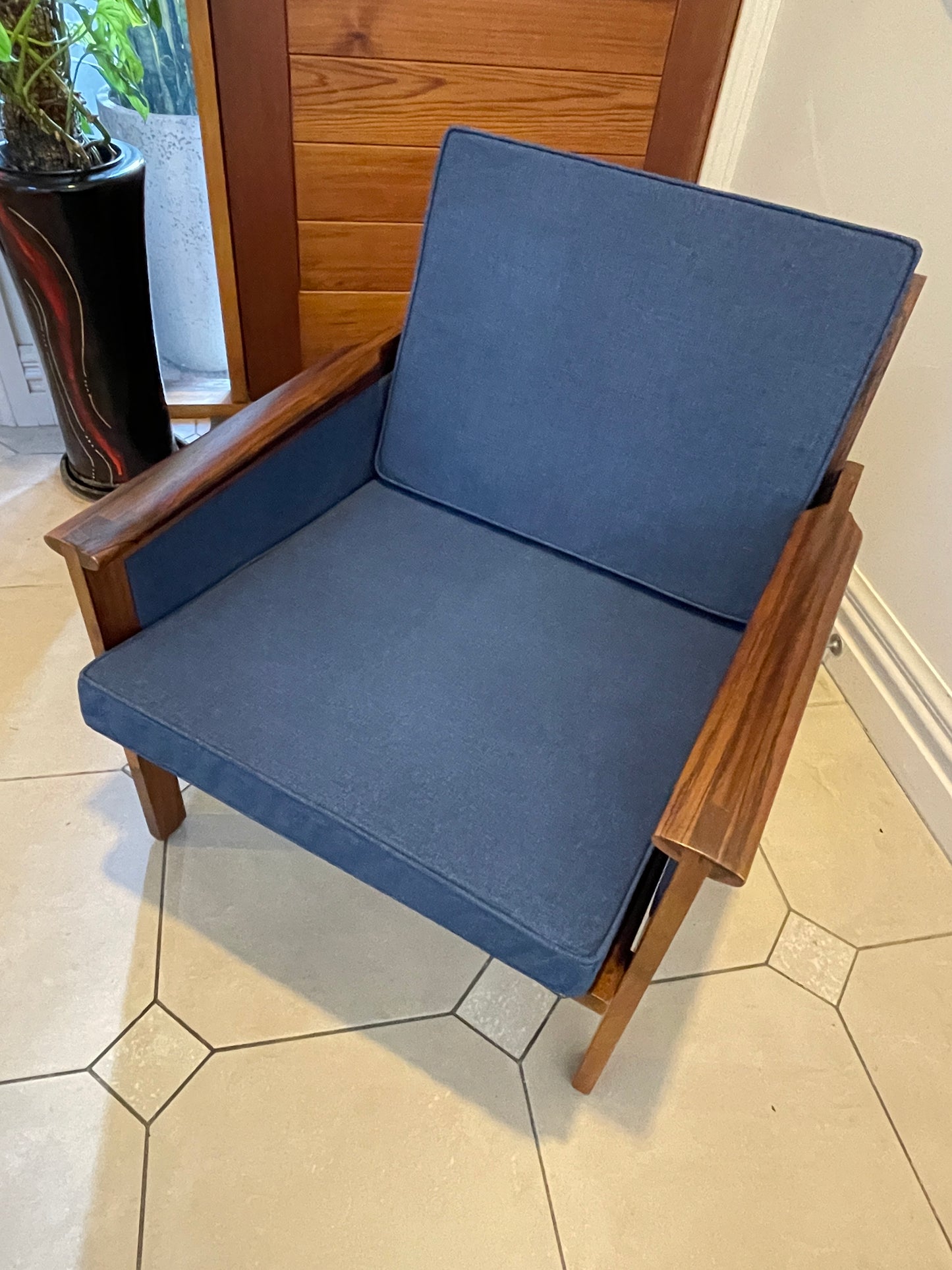 Plain Midnight Blue Outdoor