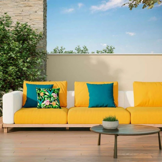 Plain Lisato Mustard Outdoor