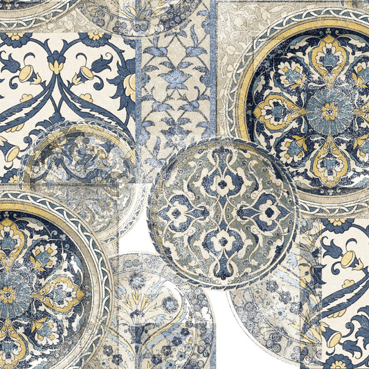 Medallions Blue