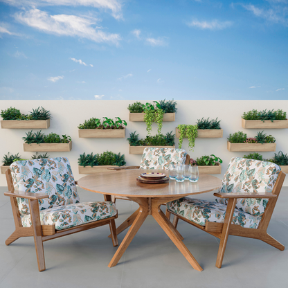 Botanical Monsteras Terracotta Outdoor