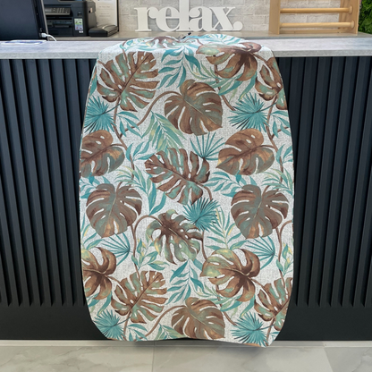 Botanical Monsteras Turquoise Outdoor