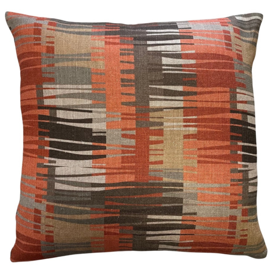 Geometric Orange Abstract Indoor