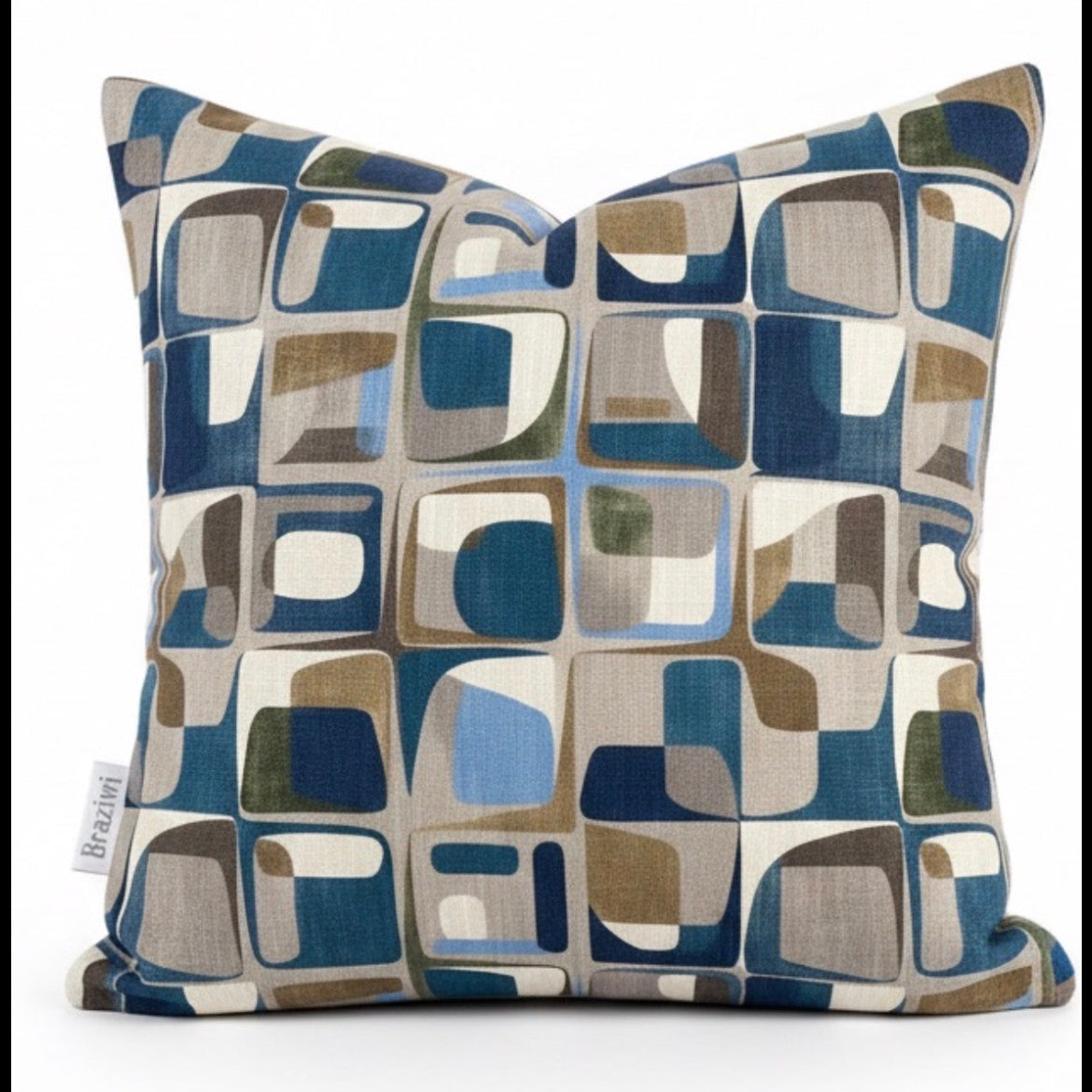 Soft Geometric - Blue