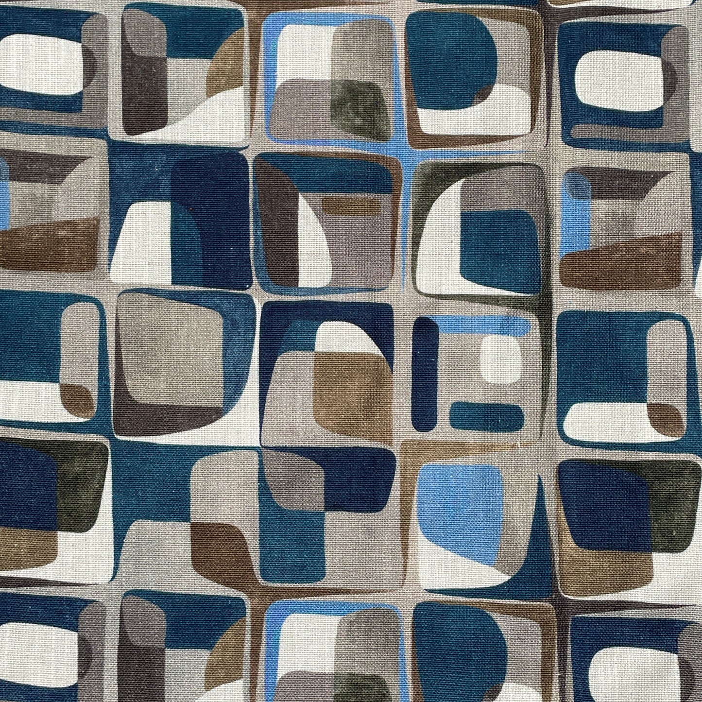 Soft Geometric - Blue