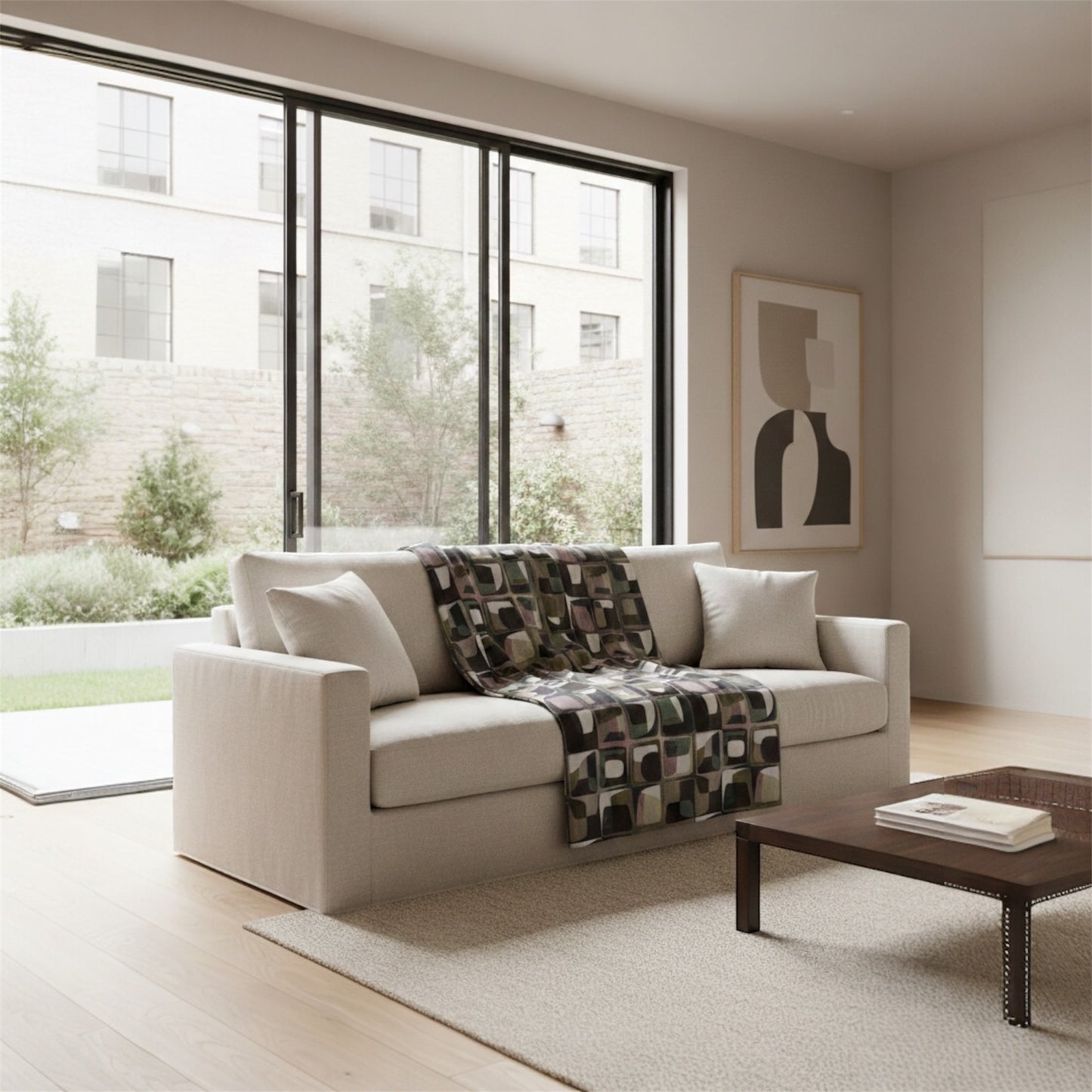 Soft Geometric - Chocolate