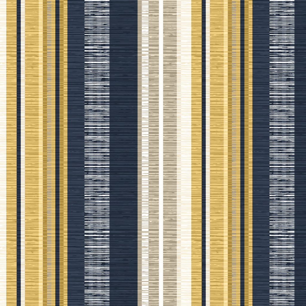 Stripes Navy/Gold