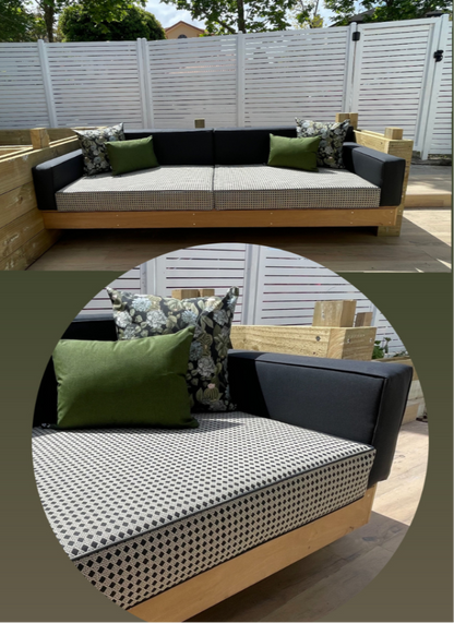 Botanical Terrario Preto Outdoor